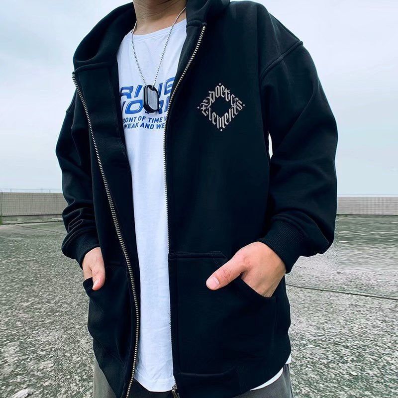 UNDEFEATED  BULLION PATCH ZIP HOODIE